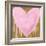 Big Hearted Pink on Gold-Lindsay Rodgers-Framed Art Print