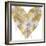 Big Hearted Silver and Gold-Lindsay Rodgers-Framed Art Print