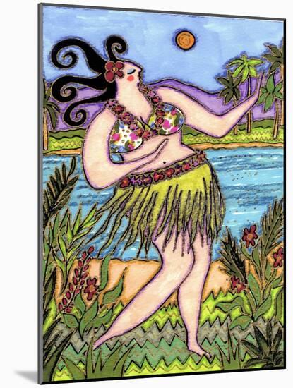 Big Hula Diva-Wyanne-Mounted Giclee Print