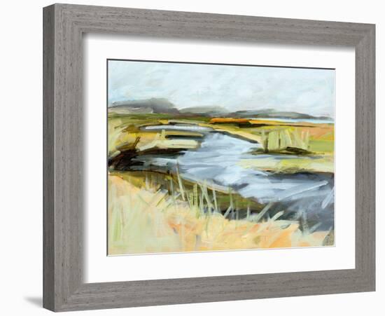 Big Indian Slough - July-Kris Ekstrand-Framed Art Print