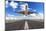 Big Jet Plane Taking off Runway-Jag_cz-Mounted Photographic Print