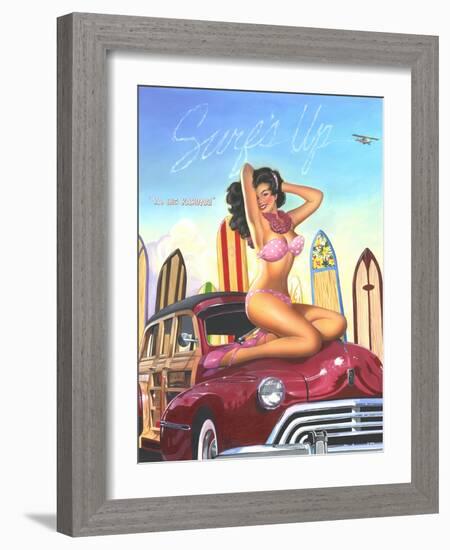 Big Kahuna-Scott Westmoreland-Framed Art Print