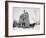 Big Load of Logs on a Horse Drawn Sled in Michigan, Ca. 1899-null-Framed Photo