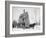 Big Load of Logs on a Horse Drawn Sled in Michigan, Ca. 1899-null-Framed Photo