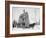 Big Load of Logs on a Horse Drawn Sled in Michigan, Ca. 1899-null-Framed Photo