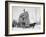 Big Load of Logs on a Horse Drawn Sled in Michigan, Ca. 1899-null-Framed Photo