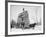 Big Load of Logs on a Horse Drawn Sled in Michigan, Ca. 1899-null-Framed Photo