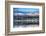 Big Mountain Reflects in Whitefish Lake, Whitefish, Montana, Usa-Chuck Haney-Framed Photographic Print