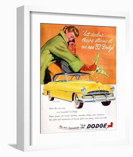 Big New Dependable 52 Dodge-null-Framed Premium Giclee Print