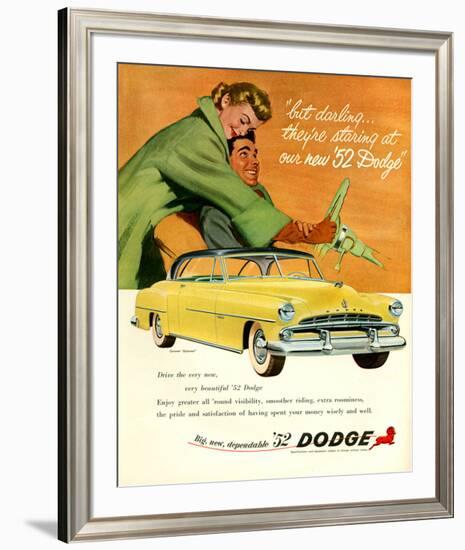 Big New Dependable 52 Dodge-null-Framed Premium Giclee Print