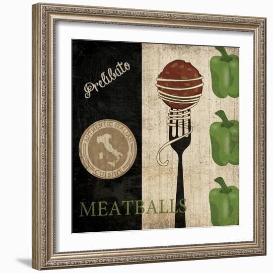 Big Night Out - Meatballs-Piper Ballantyne-Framed Art Print