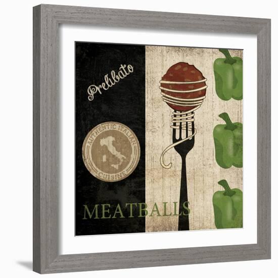 Big Night Out - Meatballs-Piper Ballantyne-Framed Art Print