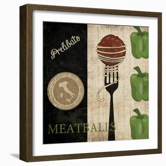 Big Night Out - Meatballs-Piper Ballantyne-Framed Art Print