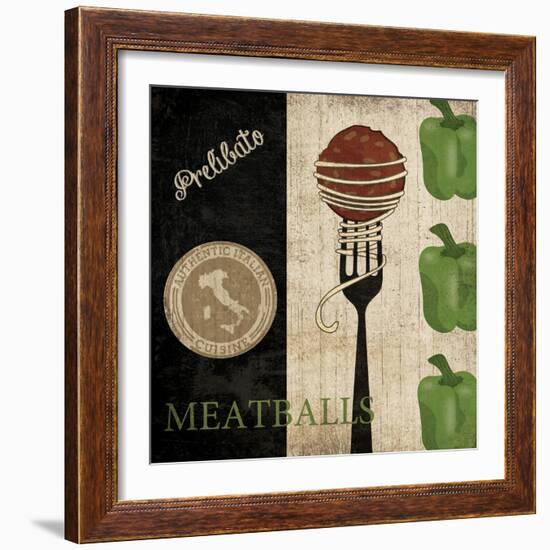 Big Night Out - Meatballs-Piper Ballantyne-Framed Art Print