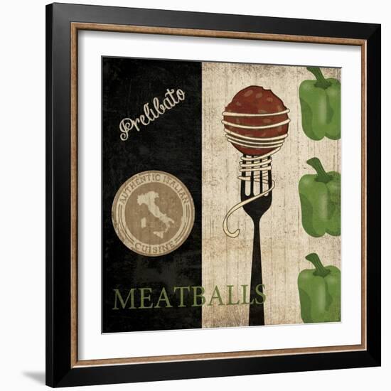 Big Night Out - Meatballs-Piper Ballantyne-Framed Art Print