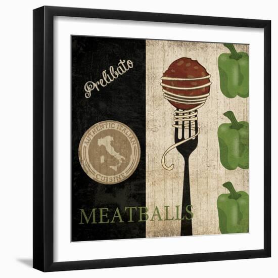 Big Night Out - Meatballs-Piper Ballantyne-Framed Art Print