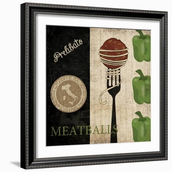 Big Night Out - Meatballs-Piper Ballantyne-Framed Art Print