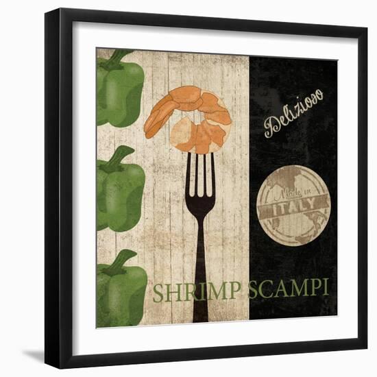 Big Night Out - Shrimp Scampi-Piper Ballantyne-Framed Art Print