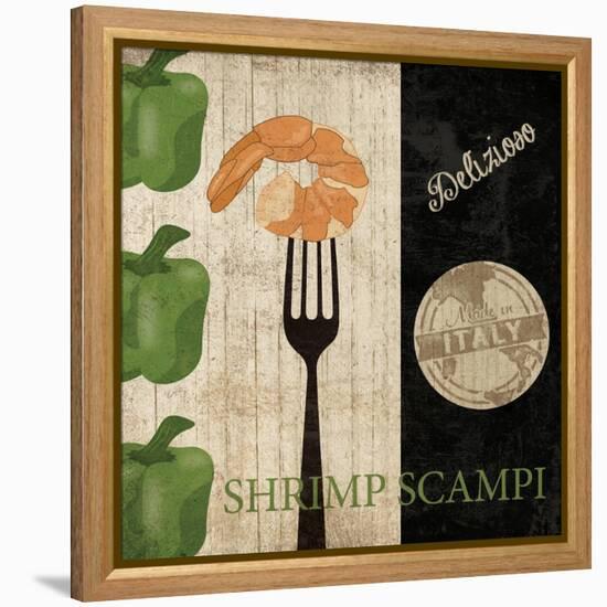 Big Night Out - Shrimp Scampi-Piper Ballantyne-Framed Stretched Canvas