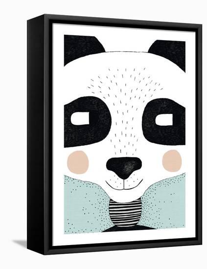 Big Panda-Seventy Tree-Framed Stretched Canvas