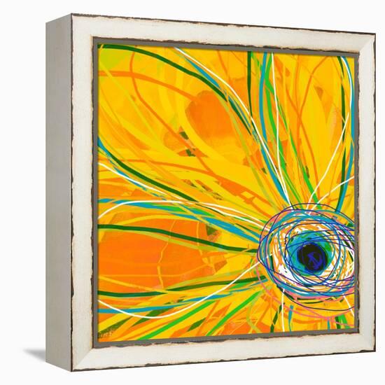 Big Pop Floral I-Ricki Mountain-Framed Stretched Canvas