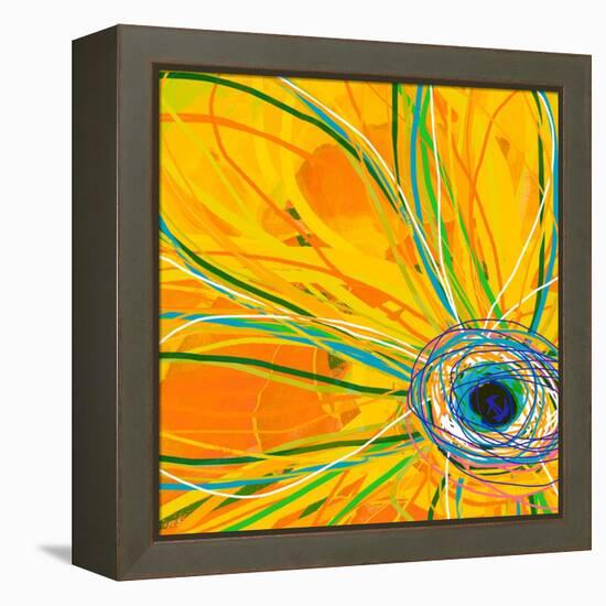 Big Pop Floral I-Ricki Mountain-Framed Stretched Canvas