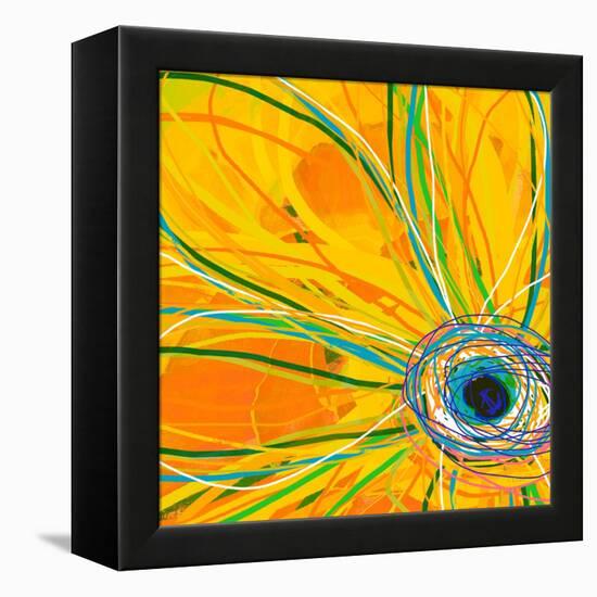 Big Pop Floral I-Ricki Mountain-Framed Stretched Canvas