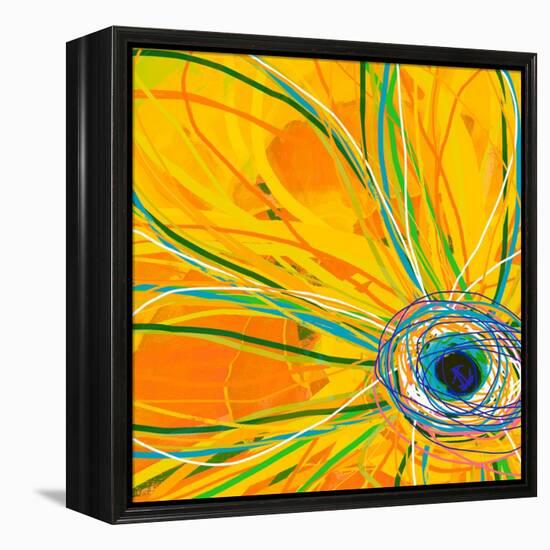 Big Pop Floral I-Ricki Mountain-Framed Stretched Canvas