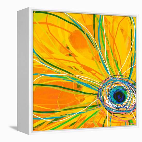 Big Pop Floral I-Ricki Mountain-Framed Stretched Canvas