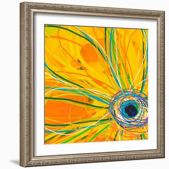 Big Pop Floral I-Ricki Mountain-Framed Art Print