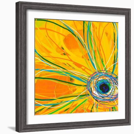 Big Pop Floral I-Ricki Mountain-Framed Art Print