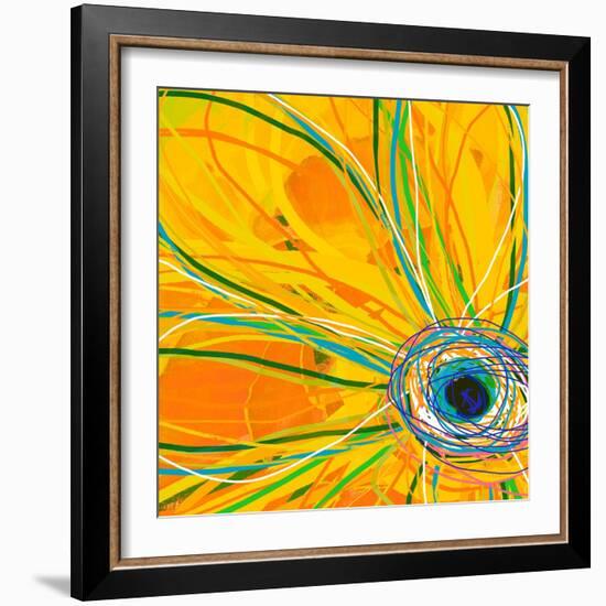 Big Pop Floral I-Ricki Mountain-Framed Art Print