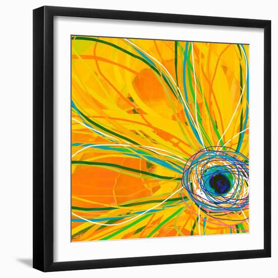 Big Pop Floral I-Ricki Mountain-Framed Art Print