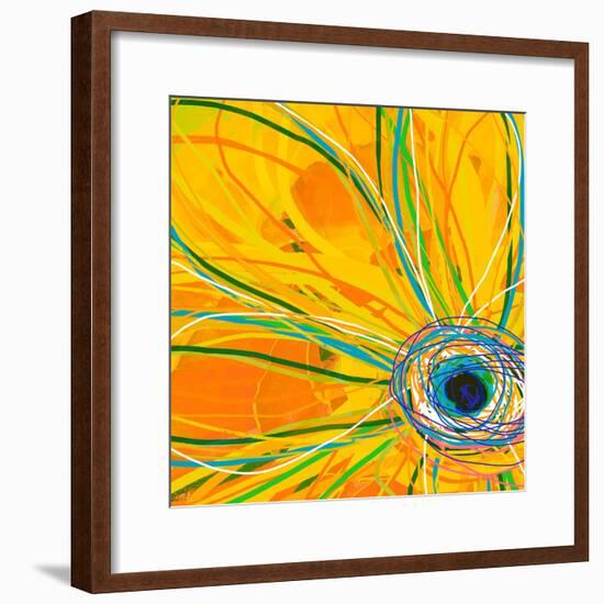 Big Pop Floral I-Ricki Mountain-Framed Art Print