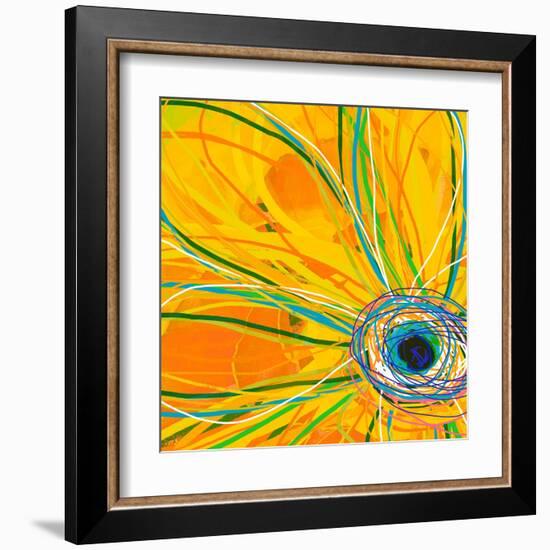 Big Pop Floral I-Ricki Mountain-Framed Art Print