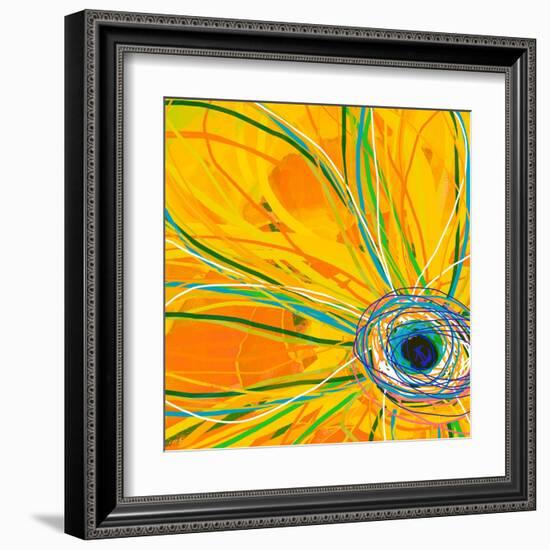 Big Pop Floral I-Ricki Mountain-Framed Art Print