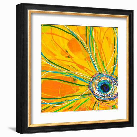 Big Pop Floral I-Ricki Mountain-Framed Art Print