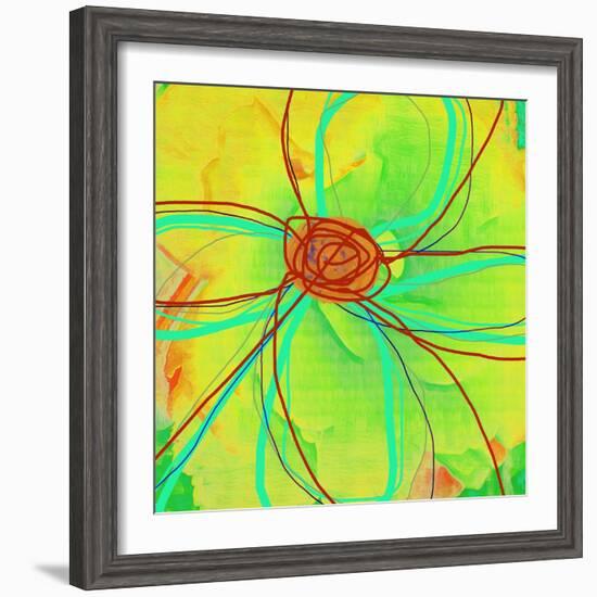 Big Pop Floral II-Ricki Mountain-Framed Art Print