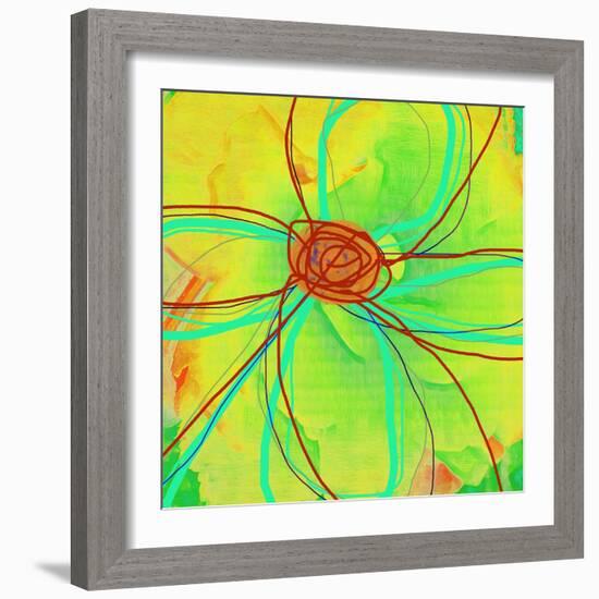 Big Pop Floral II-Ricki Mountain-Framed Art Print