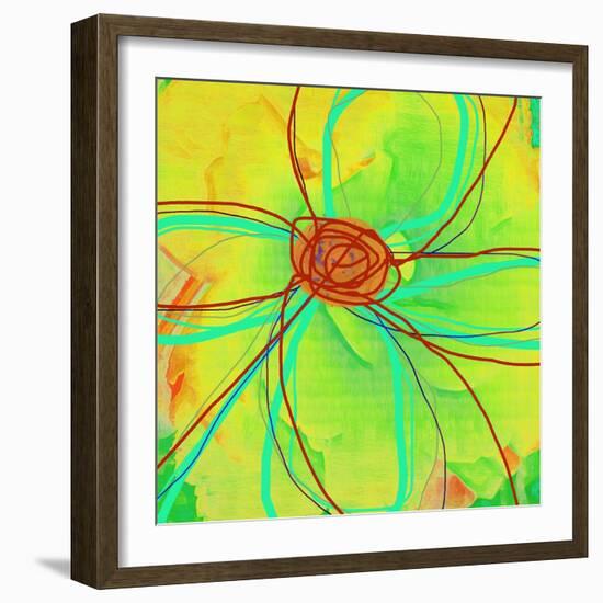 Big Pop Floral II-Ricki Mountain-Framed Art Print