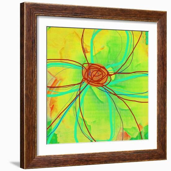 Big Pop Floral II-Ricki Mountain-Framed Art Print