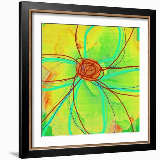 Big Pop Floral II-Ricki Mountain-Framed Art Print