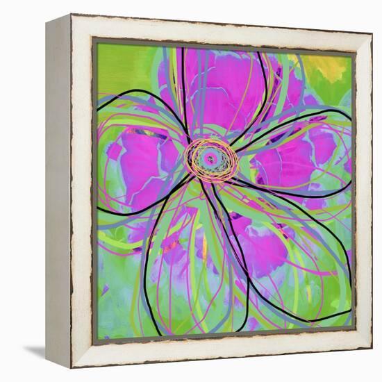 Big Pop Floral III-Ricki Mountain-Framed Stretched Canvas