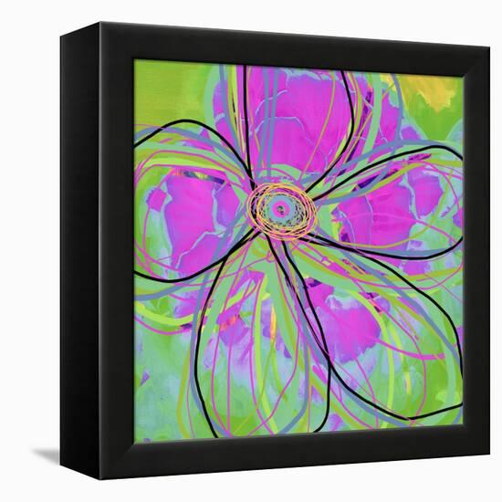 Big Pop Floral III-Ricki Mountain-Framed Stretched Canvas