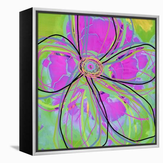 Big Pop Floral III-Ricki Mountain-Framed Stretched Canvas