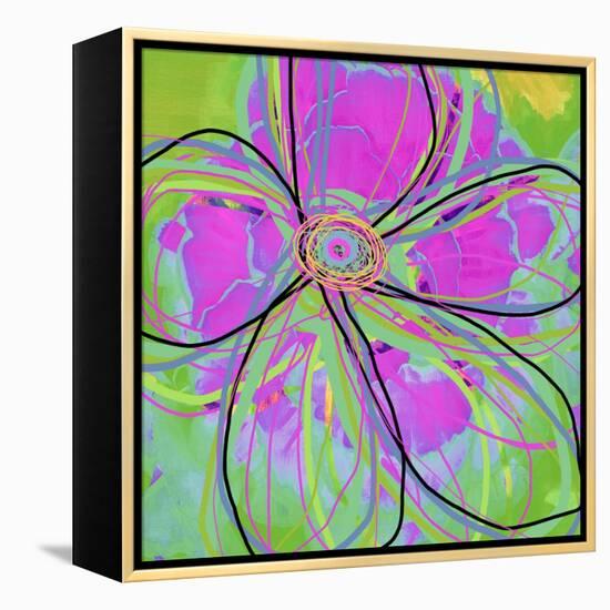 Big Pop Floral III-Ricki Mountain-Framed Stretched Canvas