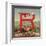 Big R Brand - Rialto, California - Citrus Crate Label-Lantern Press-Framed Art Print