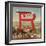 Big R Brand - Rialto, California - Citrus Crate Label-Lantern Press-Framed Art Print