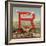 Big R Brand - Rialto, California - Citrus Crate Label-Lantern Press-Framed Art Print