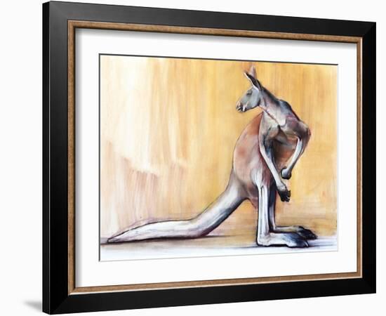 Big Red, 2014-Mark Adlington-Framed Giclee Print